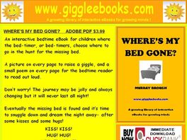 Go to: 'where's My Bed Gone?' An Interactive Ebook For Children.