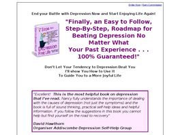 Go to: 7 Steps To A Depression Free Life.