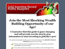 Go to: Investing In Gold - 70% Comissions! Earn - $1,000s P/day!