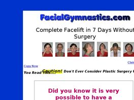 Go to: Facial Gymnastics: Complete Facelift In 7 Days Without Surgery.