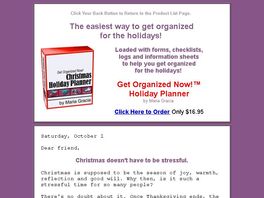 Go to: Christmas Holiday Planner