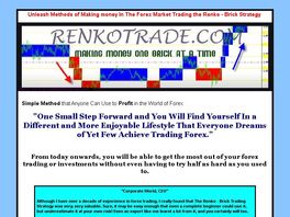 Go to: Forex Renko-brick Strategy. 50% Commision Sells Like Hot Cakes