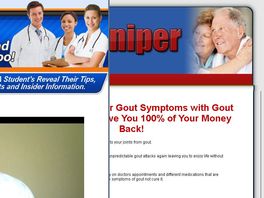 Go to: Gout Sniper 70% Commission,1 Click Upsell & Downsell