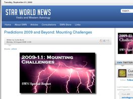 Go to: 2009-11: Mounting Challenges Through The Turn Of The Decade.