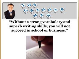 Go to: Writing And Vocabulary Guide By College Professor!