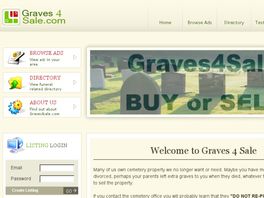 Go to: Turn Unwanted Cemetery Spaces Into $$$.