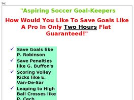 Go to: Soccer Goalkeepers Improve Overnight
