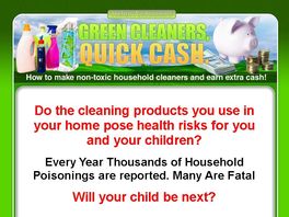 Go to: Green Cleaners Quick Cash