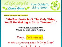 Go to: Lifestyle For Living Green.