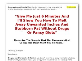 Go to: Maximize Your Metabolism.