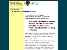 Go to: Guitar Scales Method.