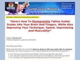 Go to: Guitar Scale Mastery