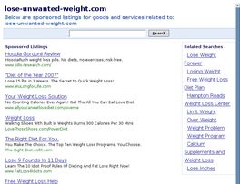 Go to: Lose Unwanted Weight.