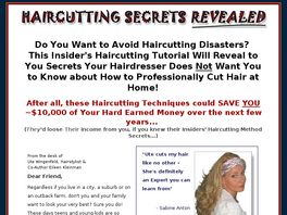 Go to: Haircutting Secrets Revealed