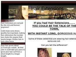 Go to: Hair Extensions Exposed