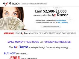 Go to: Make $70 Us For Every Sale With The Forex Razor.