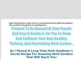 Go to: Healthy Happy Herbs: A Beginner's Guide To Herbs And Herb Gardening