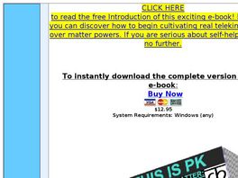 Go to: This Is Pk Mind Over Matter.
