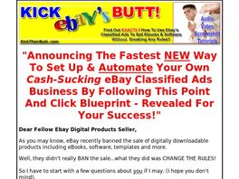 Go to: Kick eBay(R)s Butt - New System To Sell Ebooks On eBay(R).