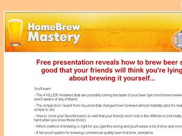 Go to: Top Converting Home Brew Product