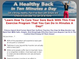 Go to: A Healthy Back In Ten Minutes A Day.