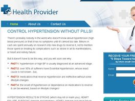 Go to: Control Hypertension Without Pills