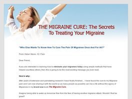 Go to: The Migraine Cure