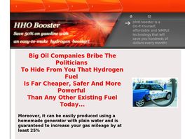 Go to: Hydrogen Booster - Save Up To 50% On Gasoline!
