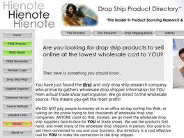 Go to: Hienote Drop Ship Product Directory