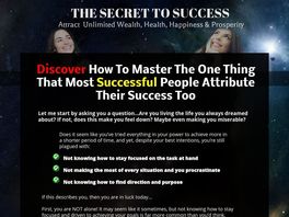 Go to: The Secret To Success