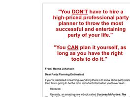 Go to: Successful Parties: The Step-By-Step Planning Guide