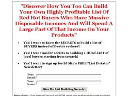 Go to: How To Make A Lot Of Money In Multiple Niche Markets!