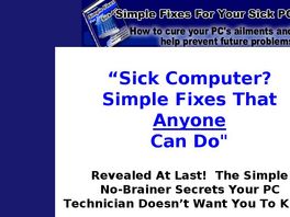 Go to: Simple Fixes For Your Sick Pc!