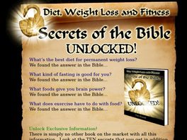 Go to: Diet Weight Loss And Fitness Secrets Of The Bible Unlocked.