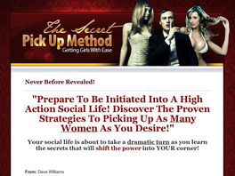 Go to: The Secret Pick Up Method - New 2014