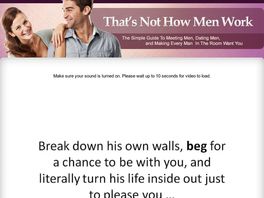 Go to: That's Not How Men Work - New Offer For Women