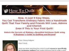 Go to: How To Quilt.