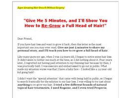 Go to: Amazing Hair Re-Growth Recipe.