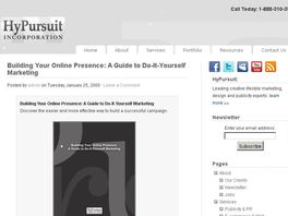 Go to: Building Your Online Presence: A Guide to Do-It-Yourself Marketing