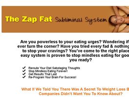 Go to: Zap Fat Subliminal System