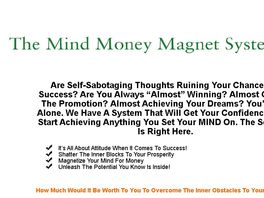 Go to: The Mind Money Magnet System