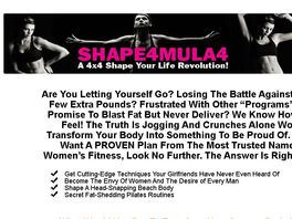 Go to: Shape4mula4: A 4x4 Shape Your Life Revolution!