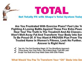 Go to: Total: Get Totally Fit with Shape's Total System