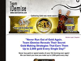 Go to: Team IDemises Gold Guide.