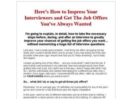 Go to: Innovative Interviewing