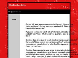 Go to: Eye Can See.