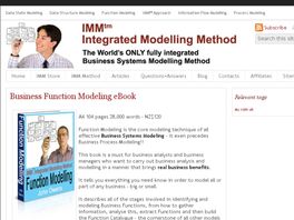 Go to: The Integrated Modelling Method (imm) EBook Series.