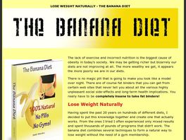 Go to: The Banana Diet - Lose Weight Naturally