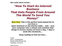 Go to: The Internet Money System That Can Make You Rich.