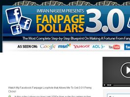 Go to: Fanpage Dollars 3.0 - The Complete Blueprint